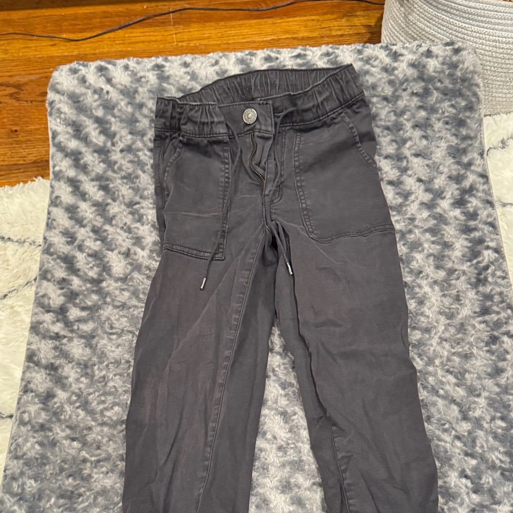 Kids Charcoal Gray Pants
